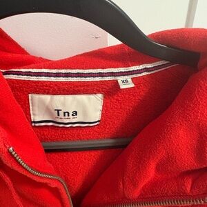 TNA Vibrant Red Zip-Up Jacket